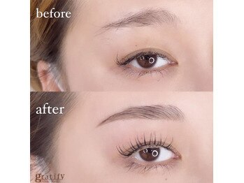 グラティフィープラスレスト(gratify＋rest)/人気★アイブロウラッシュリフト