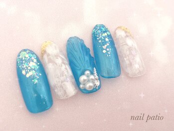 ネイルパティオ 浦和店(nail patio)/マーメイド 9,980yenコース