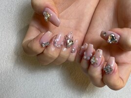 パーツキラキラネイル