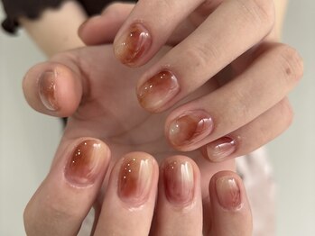 ソレイユ トータルビューティー(sole‘il total beauty)/桃ネイル