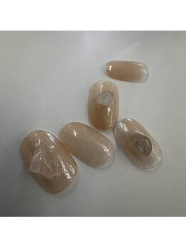 ラテネイル(Latte nail)/simple stone