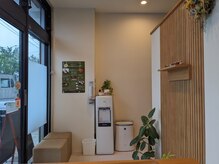 ボディコンシェルジュの雰囲気（しっかり水分補給を・・・）