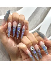 ラヴェル アール(La Bell R)/去年と同じデザインの夏ネイル