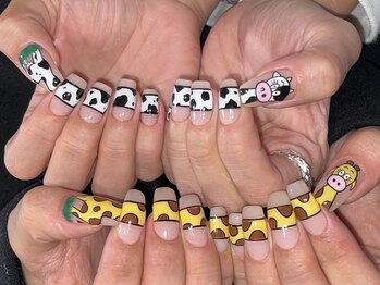 ツメ(2me)/派手ネイルアート