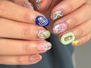 カラフルポップネイル【emiri】
