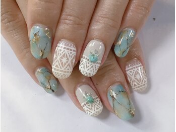 手書きアートネイル