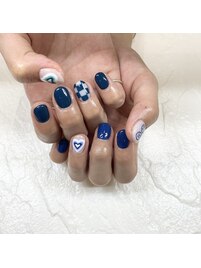 海外風手描きアート