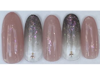 ヘアーアンドネイル ルシア(Hair&Nail Lucia)/定額デザインネイル¥5720