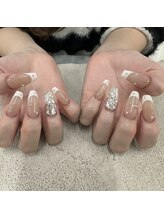 アンダーバーホワイト 大阪上本町店(_WHITE)/フレンチネイル