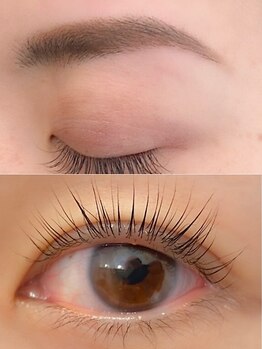 アイラッシュアンドアイブロウ ラブリム(LOVERIM)の写真/【アイブロウ×ラッシュリフトの当店人気セットがオススメ】印象をワンランク上UP♪洗練されたお目元に…！