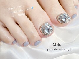 ビジュー♪フット親指¥9180～