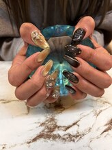 ハニービー(Honey Bee)/cool系マグネット＋チークネイル