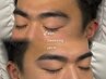 メンズ眉毛ワックス★カット込/メンズアイブロウワックス/眉毛WAX/産毛うぶ毛