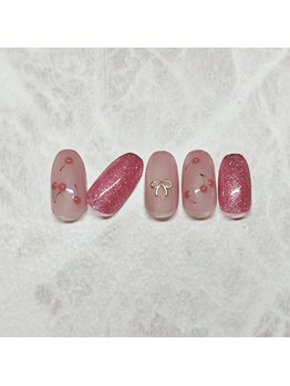 アクアソル(AQUASOL)/さくらんぼネイル