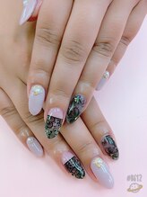 アイル ビューティーサロン(Airu Beauty Salon)/手描きフラワー♪