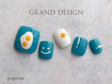 グランドデザイン 岐阜店(GRAND DESIGN)/目玉焼きネイル