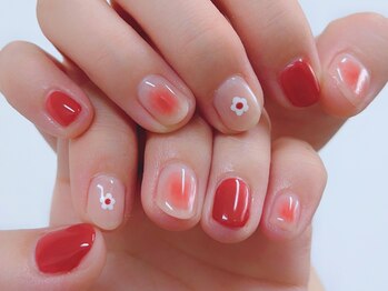 フォンテーヌブロー 野々市店(Fontaine Brow)/付け放題フリーデザインネイル