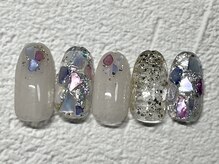 チャーム 能登川店(Charm)/華やかネイルコースデザイン