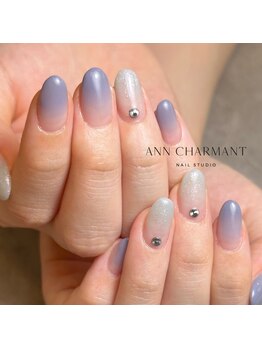 アンシャルマンネイルスタジオ(Ann charmant nail studio)/グラデーションネイル¥6,800