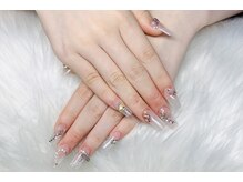 ヘブン ネイル 鶯谷(HEAVEN Nail)/クリアストーンネイル