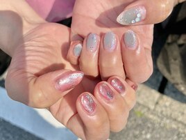 Hand..ちぐはぐネイル♪