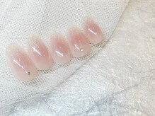 リベレ(LIBELLE)/チークネイル/血色ネイル/ピンク