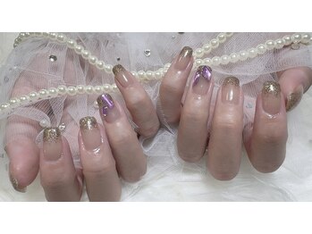 ラメグラデーション