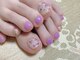 リアンリアン(lien lien de felicite nail)の写真/夏は足元からオシャレに♪お仕事柄ハンドネイルが出来ない方にもおすすめです◎選べる定額デザイン¥8200！
