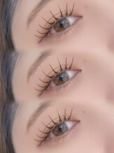 【 パリエク120本 】パリジェンヌ/ラッシュリフト＋マツエク～根元からボリューム×ぱっちりと♪～