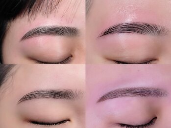 グリンプス(GLIMPSE)の写真/ワックス・毛抜き・カットで眉毛を綺麗に整えます。敏感肌の方はワックスなしで整えるメニューがオススメ♪