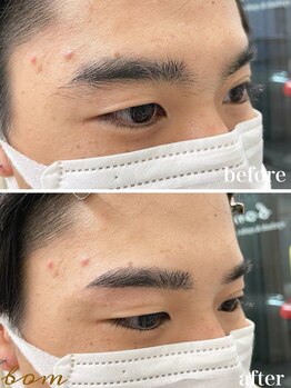 ボム(bom)/メンズ★美眉スタイリング