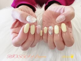 ツイードｘレモンイエロー