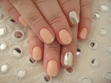 リリフリー(riri Free)/シルバー　ミラーネイル