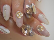 アールローズ(R-rose)/ストーンゴージャスネイル