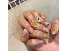 ネイルズカフェアン 姫路駅前店(nails cafe an)の雰囲気（◯系統を問わず、デザインの対応が可能です。）