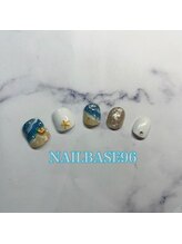 ネイルベースキュウロク(NAILBASE96)/砂浜ネイル