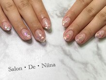 サロンドニーナ(Salon De Niina)/ラメグラデーションデザイン＊°