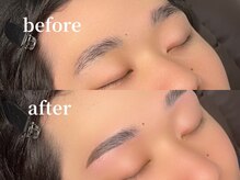 エムズアイブロウ 難波店(M’sアイブロウ)/メンズHBL☆before→After #眉毛