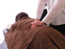 ほぐし部の雰囲気（強さはお好みに応じて）