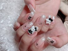レアネイル 新宿(le'a nail)/キャラクターネイル