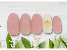 アイラッシュアンドネイルサロン カンカ(Kanka)/ネイルデザインB19￥5，800