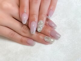 埋め尽くしネイル♪