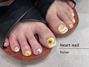 はあとねいる 古江店/◇店舗限定向日葵ネイル◇