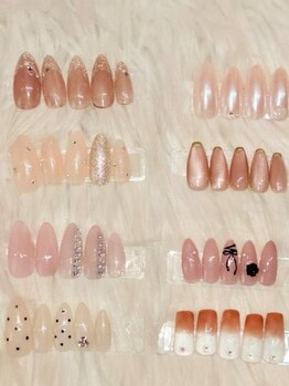 キレイエ ネイルズ(KIREIE NAILS)の写真/シンプルネイルでワンランク上の大人上品な指先へ♪シーズンごとに新しくデザインが変わります☆