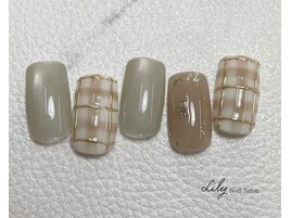 チェックネイル