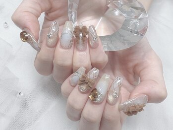 ミリーモア 新宿(Milyy moor)/チェックネイル