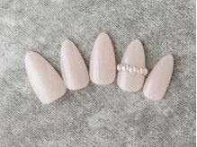 オリ('oli)/シンプルパールネイル