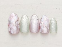 Nail Mix 宇都宮インターパーク店【ネイルミックス】【5月1日 NEW OPEN（予定）】/桜×マグネット　5990円