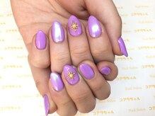 ネイルサロン コアラちゃん/【オーロラパウダーネイル】