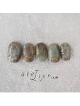 アトリエ プラス リム(atelier +LIM)/卒業式ネイル